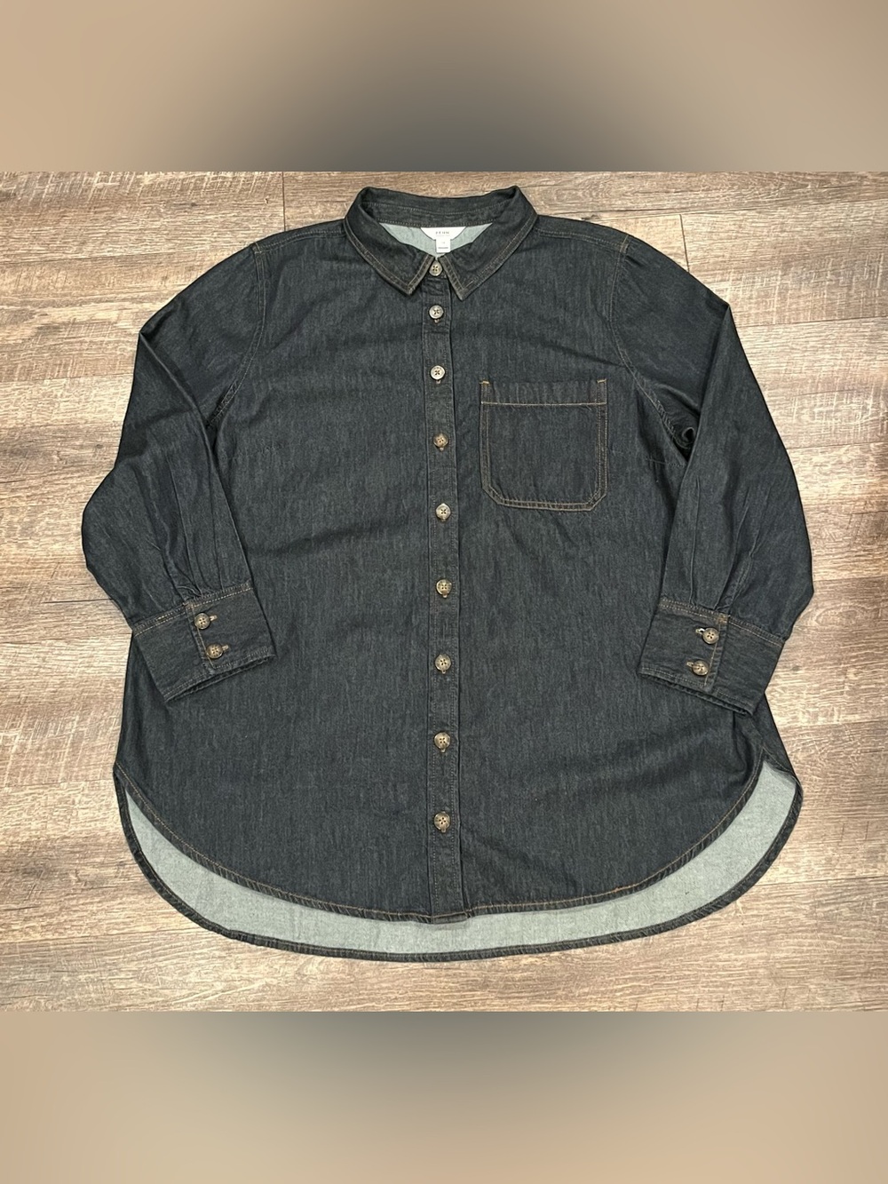 Pennington’s Denim Button Up Shirt